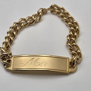 Speidel Gold Filled ID Bracelet